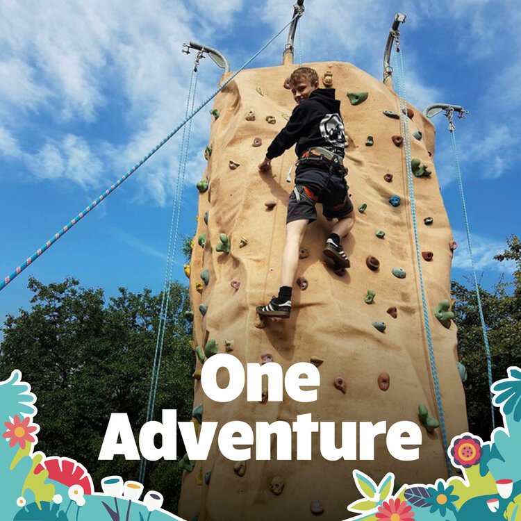 Rock climbing wall