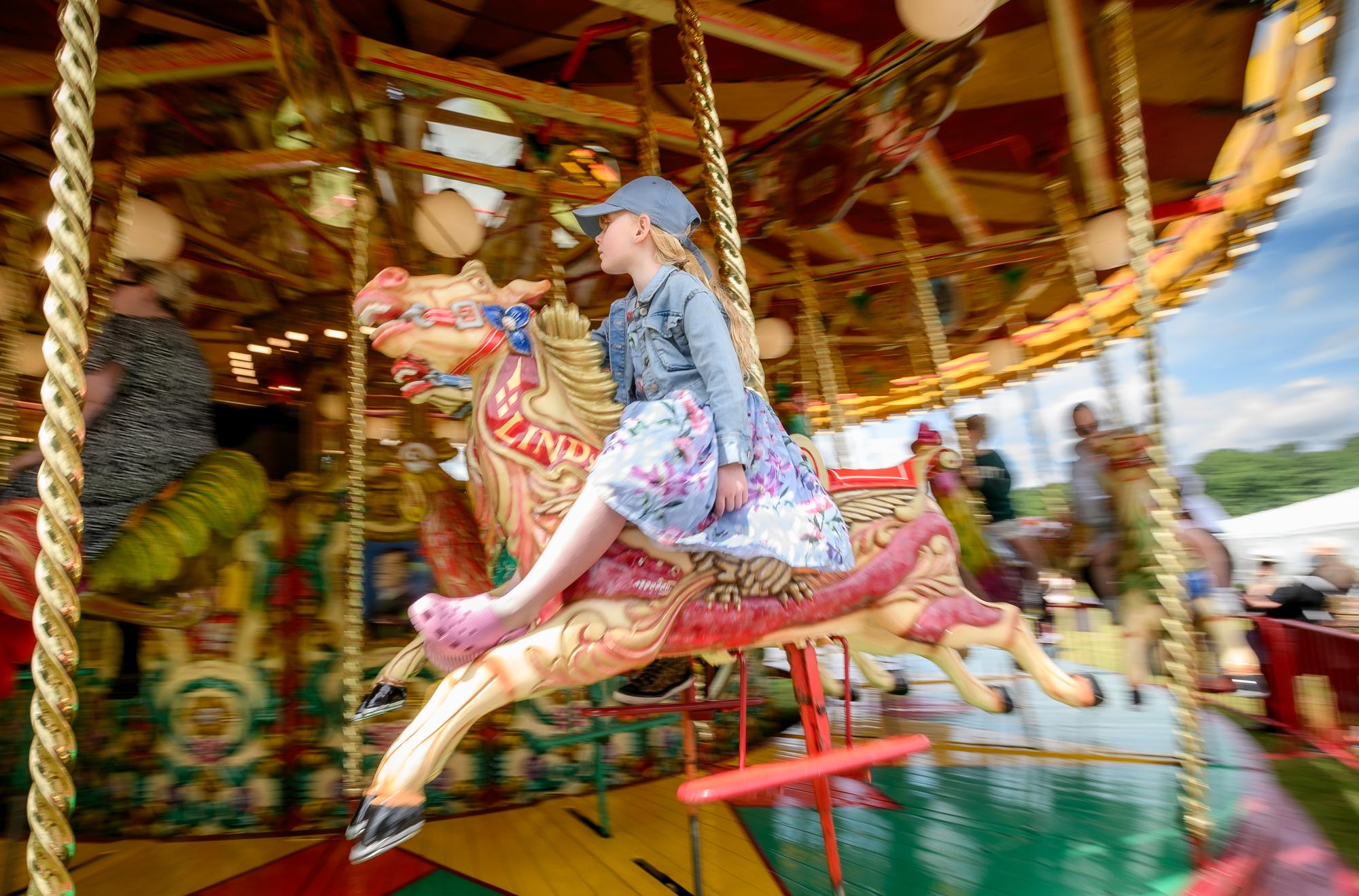 Vintage carousel